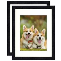 Porta-retratos TOFOREVO Black Wood Grain 21x29,7 cm Conjunto de 2