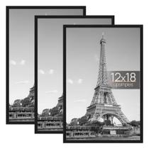 Porta-retratos upsimple preto de 12x18 cm para pacote Photo 3 Porta-retratos upsimple preto de 12x18 cm para pacote Photo 3