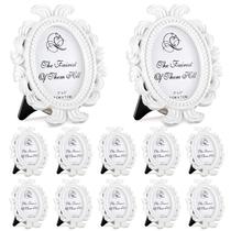 Porta-retratos Vicenpal Vintage Baroque Mini White (12 unidades)