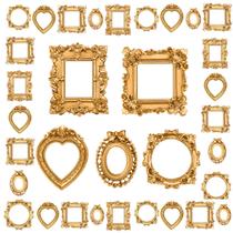 Porta-retratos Vicenpal Vintage, mini joias de resina, 50 unidades Porta-retratos Vicenpal Vintage, mini joias de resina, 50 unidades