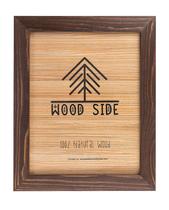 Porta-retratos Wood Side Orbis Rustic 30x40cm Brown Wenge Porta-retratos Wood Side Orbis Rustic 30x40cm Brown Wenge