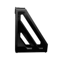 Porta revista vertical organizador Acrinil Preto Porta revista vertical organizador Acrinil Preto