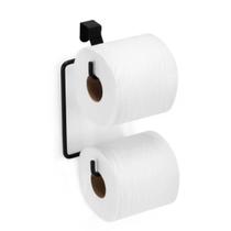 Porta Rolo Papel Higiênico Duplo Black Para Bacia Com Caixa Acoplada Porta Rolo Papel Higiênico Duplo Black Para Bacia Com Caixa Acoplada