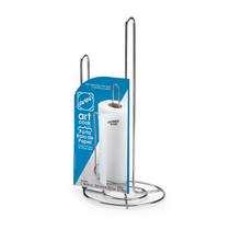 Porta Rolo Papel Toalha p/ Mesa de Cozinha Suporte Vertical Arthi