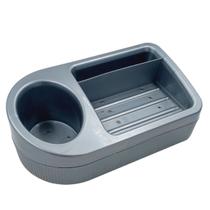 Porta Sabão Detergente Esponja Para Pia Cozinha Cinza