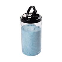 Porta Sabão em Pó com Tampa Dosadora Dispenser Organizador Lavanderia Plasutil Pote Multiuso Plástico