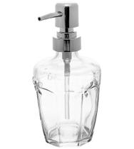 Porta Sabonete 330ml Liquido Com Pump Vidro