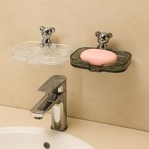 Porta Sabonete Adesivo Infantil Com Ursinho Cromado Ideal Para Banheiro Moderno E Lavabo Decorado Porta Sabonete Adesivo Infantil Com Ursinho Cromado Ideal Para Banheiro Moderno E Lavabo Decorado