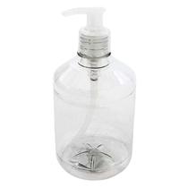Porta Sabonete Liquido 500Ml Modelo Pump Cristal Simples e Elegante Para Higienização 1 Unidade
