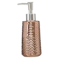 Porta Sabonete Líquido Banheiro Lavabo Saboneteira Rosê 054