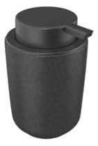Porta Sabonete Liquido Ceramica Banheiro Dispenser 200ml Preto Dispenser Porta Sabonete Liquido Ceramica Banheiro Dispenser 200ml Preto Dispenser