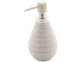 Porta Sabonete Líquido Cerâmica Branco 300 ml - Wolff Porta Sabonete Líquido Cerâmica Branco 300 ml - Wolff