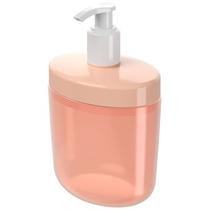 Porta Sabonete Líquido Coza Bulky 450 ml Rosa Blush