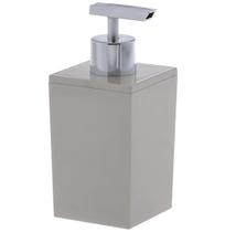 Porta Sabonete Líquido de Acrílico Quadrado Creme Bagno 350ML Porta Sabonete Líquido de Acrílico Quadrado Creme Bagno 350ML