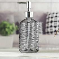 Porta Sabonete Líquido de Vidro em cristal 400 ml