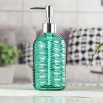 Porta Sabonete Líquido de Vidro em cristal 400 ml
