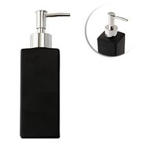 Porta Sabonete Líquido De Vidro Quadrado 320ml