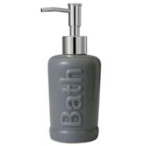 Porta Sabonete Líquido Dispenser 400ml Porcelana Fina Luxo