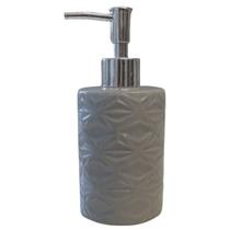 Porta Sabonete Líquido Dispenser 400ml Porcelana Fina Luxo