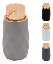 Porta Sabonete Liquido Dispenser De Sabão Para Lavabo Luxo Banheiro Rosê Gold Pia