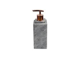 Porta Sabonete Líquido Dispenser em Pedra Sabão Rosê 22x7cm Porta Sabonete Líquido Dispenser em Pedra Sabão Rosê 22x7cm