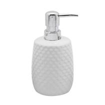 Porta Sabonete Líquido Dispenser Higiene Banheiro Porcelana Acessórios Lavabo Shampoo Álcool Detergente Higiênico Saboneteira