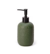 Porta sabonete liquido em ceramica verde mart