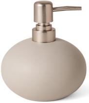 Porta-sabonete liquido em cimento cinza decor mart