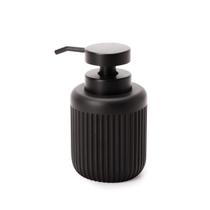 Porta Sabonete Liquido em Cimento Preto 14cm 15727 Mart Porta Sabonete Liquido em Cimento Preto 14cm 15727 Mart