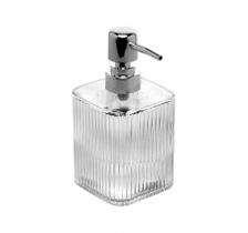 Porta Sabonete Líquido Lines em Vidro 4200ml - Lyor