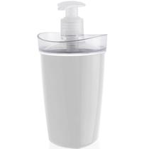 Porta Sabonete líquido Martiplast Saboneteira Líquida Dispenser Sabonete Com Válvula Pump Branco - Ou
