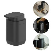Porta Sabonete Líquido Para Banheiro Lavabo 380ml Dispenser Fechado Sofisticado Linha Aura - OU