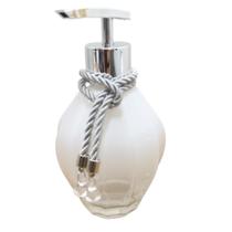 Porta Sabonete Líquido Saboneteira Vidro Dispenser Decoração Pia Banheiro