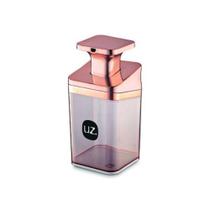 Porta Sabonete Liquido Slim Rose Gold Plastico UZ545 - UZ UTILIDADES Porta Sabonete Liquido Slim Rose Gold Plastico UZ545 - UZ UTILIDADES