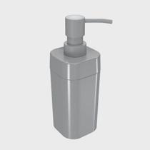 Porta Sabonete Líquido Splash Poliestireno Cinza Frio 290ml - Coza Porta Sabonete Líquido Splash Poliestireno Cinza Frio 290ml - Coza