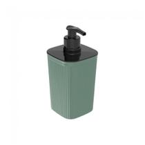 Porta Sabonete Liquido Verde Classic Frisos Plasutil