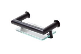 Porta Sabonete Saboneteira Banheiro em Aço Inox Black Matte Preto Fosco Stainless