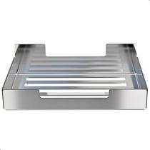 Porta Sabonete Saboneteira de Parede Adesivo Inox ELG