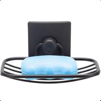 Porta Sabonete Saboneteira Dupla Face 3m Arthi Black Preto