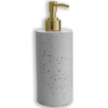 Porta Sabonete Saboneteira Liquida Para Lavabo Banheiro Artesanal De Cimento Com Granilite Porta Sabonete Saboneteira Liquida Para Lavabo Banheiro Artesanal De Cimento Com Granilite