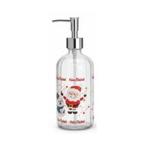 Porta sabonete vidro papai noel sortido tuut Porta sabonete vidro papai noel sortido tuut