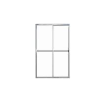Porta sacada 2 folhas 2.10x1.20 com trinco brilhante