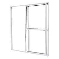 Porta sacada 2 Folhas 210x150 Branco C/Fechadura Linha Premium