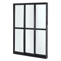 Porta Sacada 3 Folhas Alumínio 1,20 X 2,10 com Fecho Hale Esquadrias