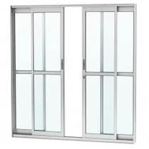 Porta sacada 4 Folhas 210x150 Brilhante C/Fechadura Linha Premium Porta sacada 4 Folhas 210x150 Brilhante C/Fechadura Linha Premium