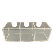 Porta Sachê Acrílico Mesa Cozinha Restaurante Lanchonete