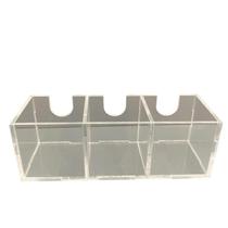 Porta Sachê Acrílico Mesa Cozinha Restaurante Lanchonete