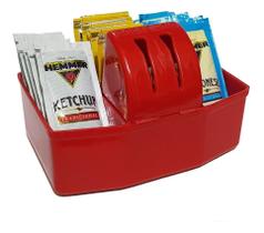 Porta Sache com Abridor Vermelho Porta Sache com Abridor Vermelho