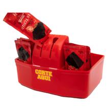 Porta Sache com cortador kit 2 Peças Vermelho Porta Sache com cortador kit 2 Peças Vermelho