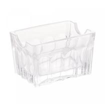 Porta Sachê de Vidro Faces 6,5cm x 5cm - Lyor